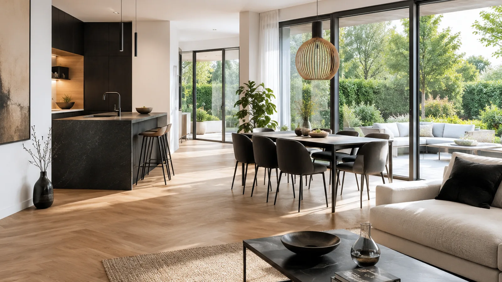 Bungalow Grundrisse im Vergleich: Rechteck, L-Form und U-Form