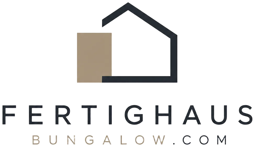 Fertighaus Bungalow Logo